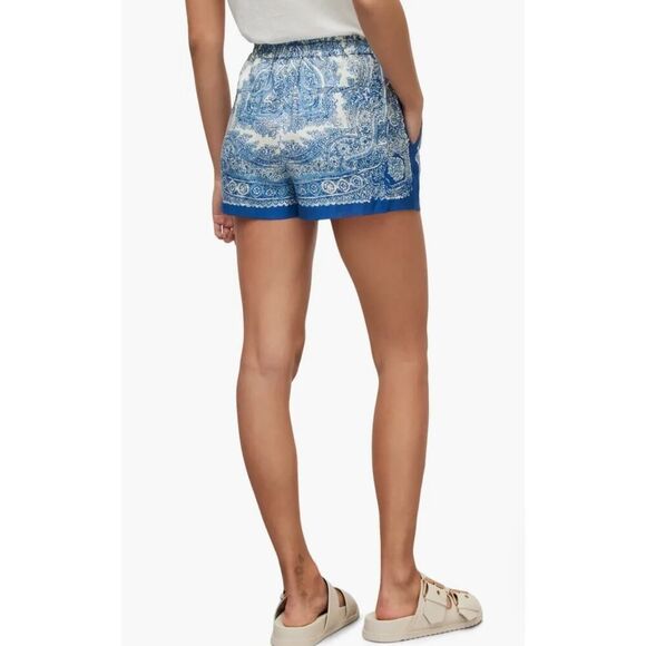 All Saints Aleida Rafaela Paisley Print Shorts - Size 4 - NWT - Picture 2 of 6
